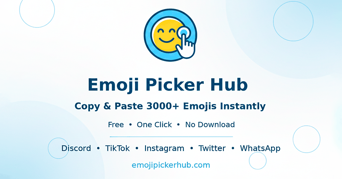TOP 100 Most Popular Emojis 2026 — Copy & Paste | Emoji Picker Hub